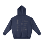 CN Tower Oversize Fleeced Hoodie
