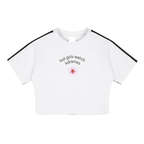 Taped Cooling Performance Crop Top