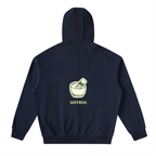 Matcha Drop-Shoulder Zip Up Hoodie
