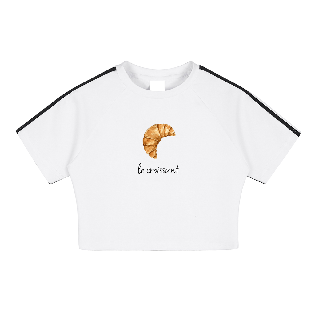 Taped Cooling Performance Crop Top
