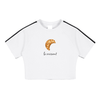 Taped Cooling Performance Crop Top