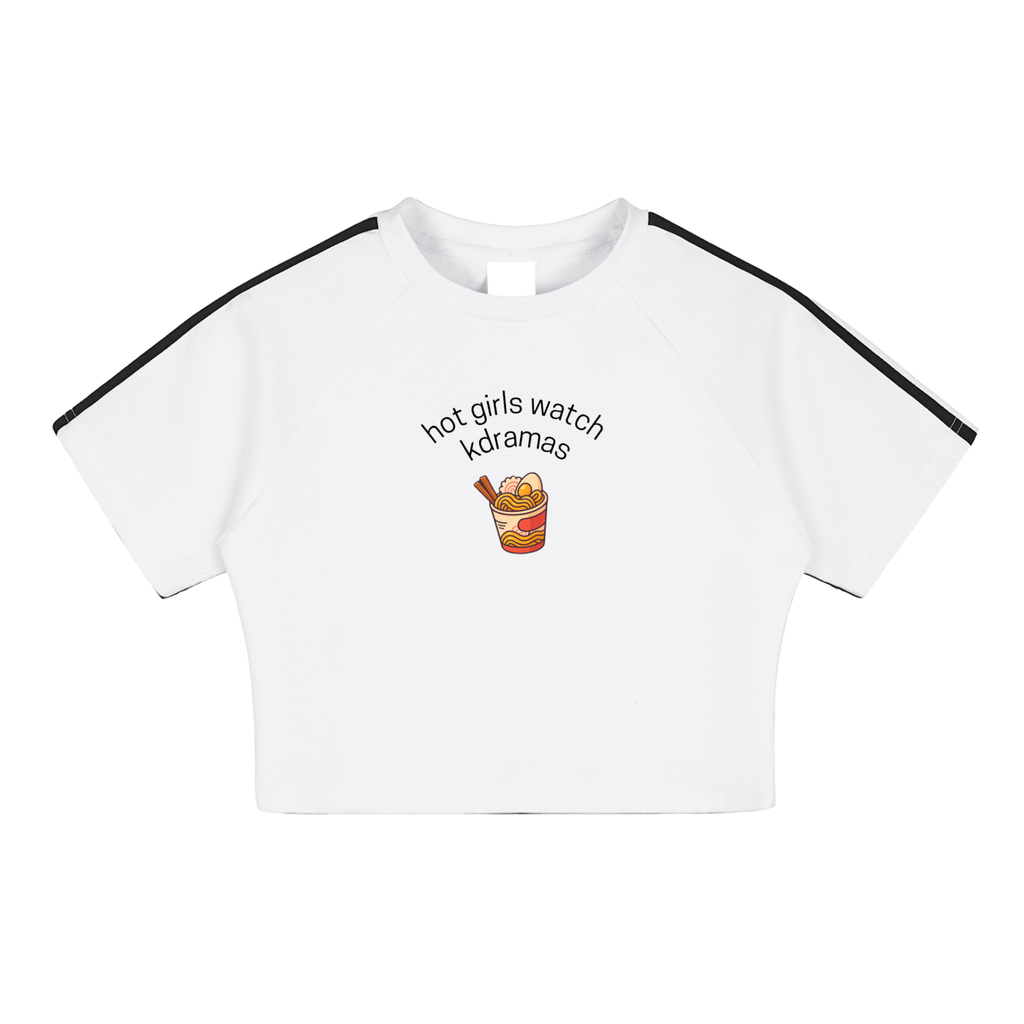 Taped Cooling Performance Crop Top