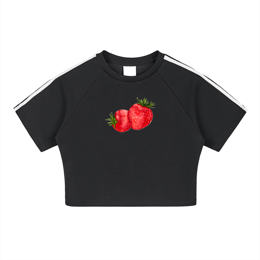 Taped Cooling Performance Crop Top