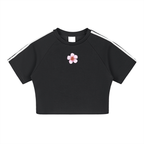 Taped Cooling Performance Crop Top