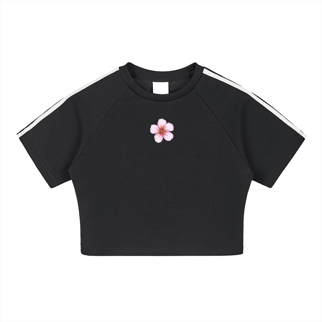 Taped Cooling Performance Crop Top