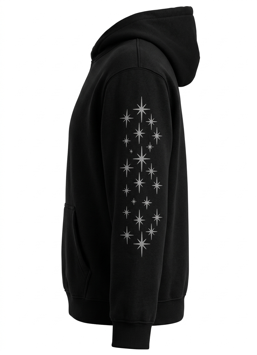 CN Tower Oversize Fleeced Hoodie