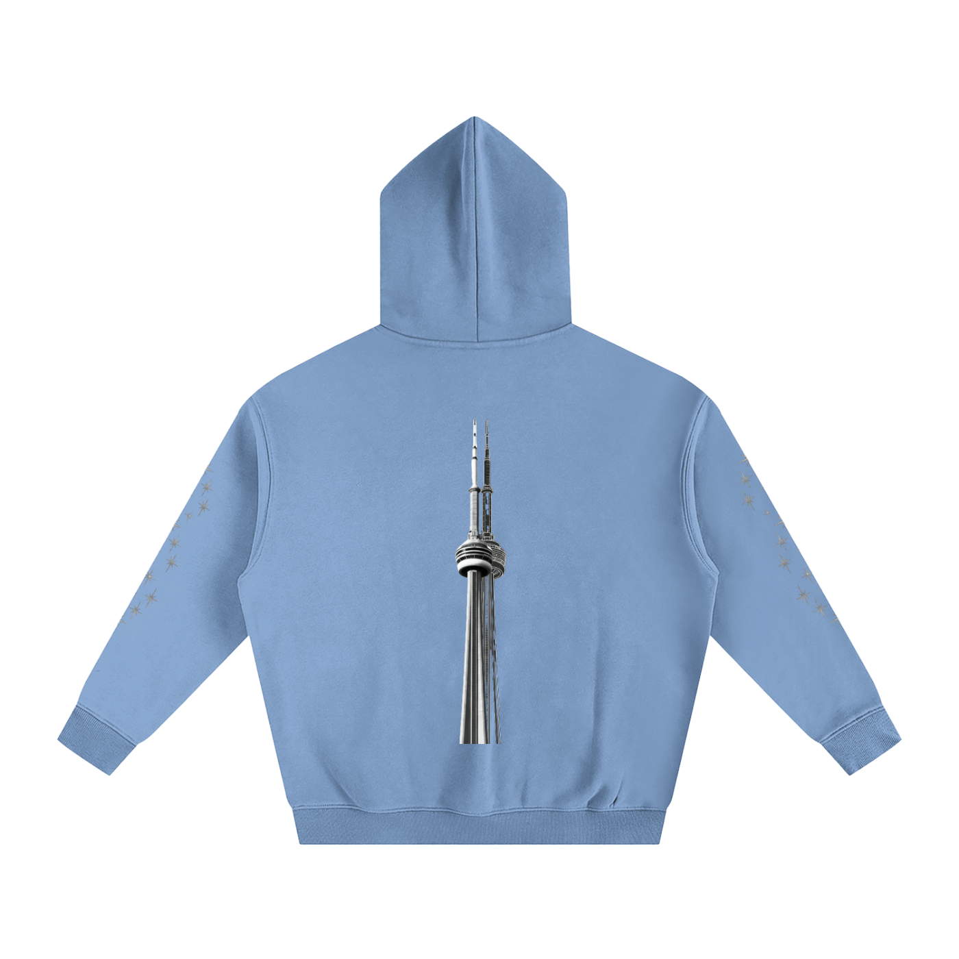 CN Tower Oversize Fleeced Hoodie