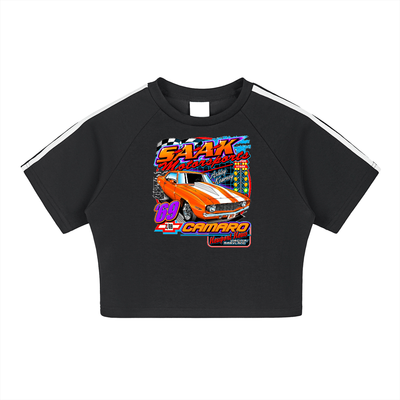 Taped Cooling Performance Crop Top