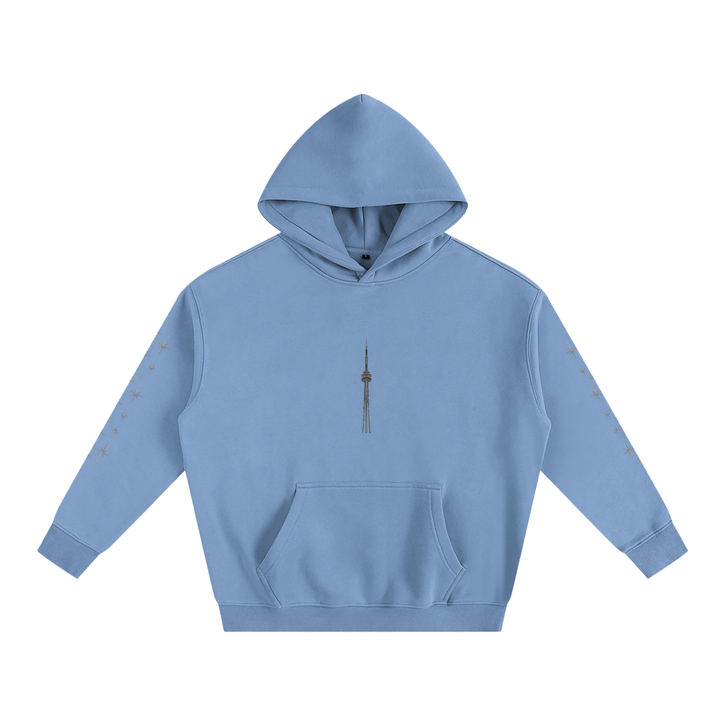 CN Tower Oversize Fleeced Hoodie