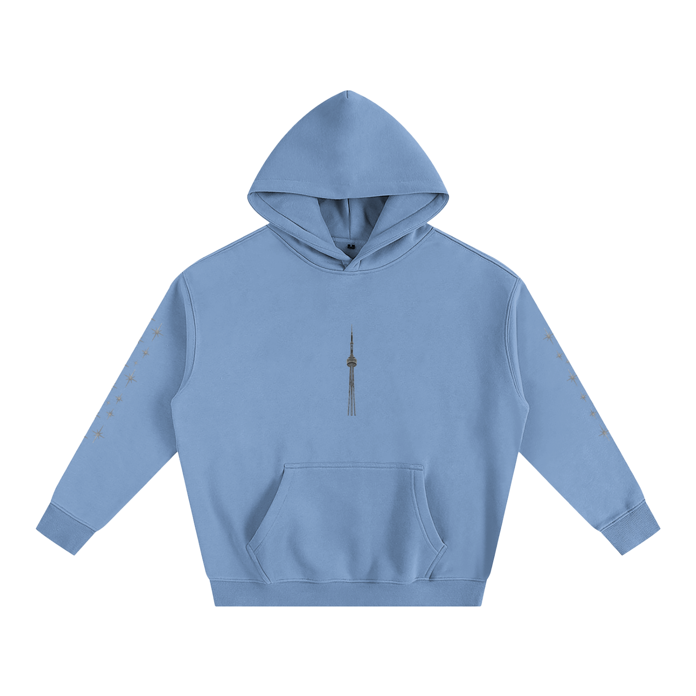 CN Tower Oversize Fleeced Hoodie