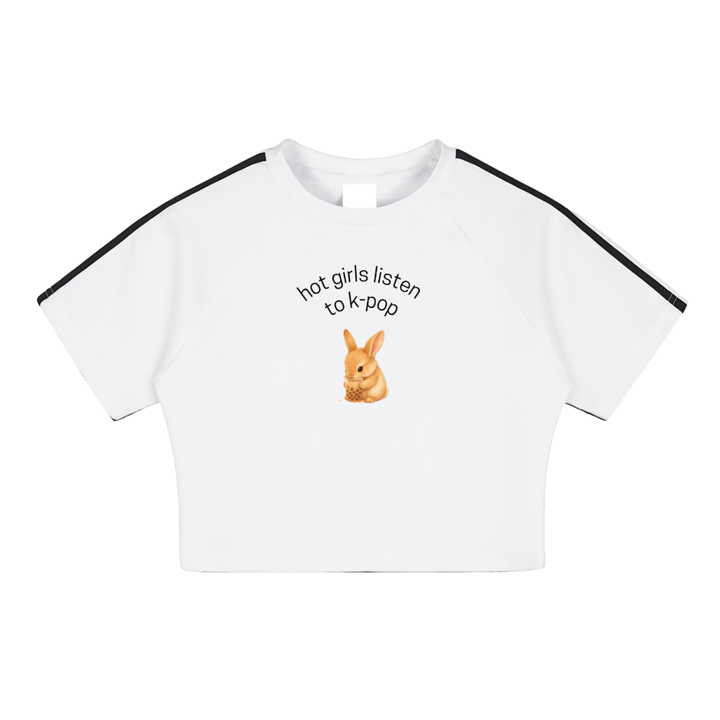 Taped Cooling Performance Crop Top