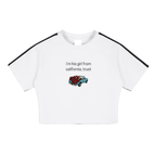 Taped Cooling Performance Crop Top