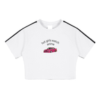Taped Cooling Performance Crop Top