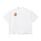 Matcha Snow Wash Raw-Hem Boxy T-shirt