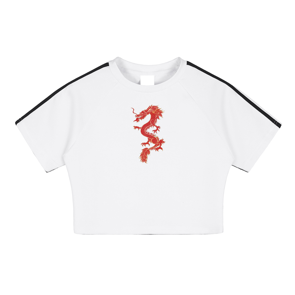 Taped Cooling Performance Crop Top