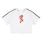 Taped Cooling Performance Crop Top