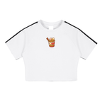 Taped Cooling Performance Crop Top
