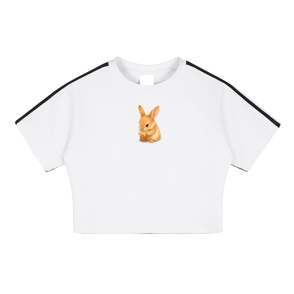 Taped Cooling Performance Crop Top