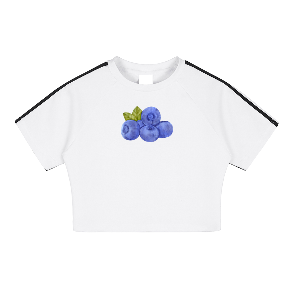 Taped Cooling Performance Crop Top