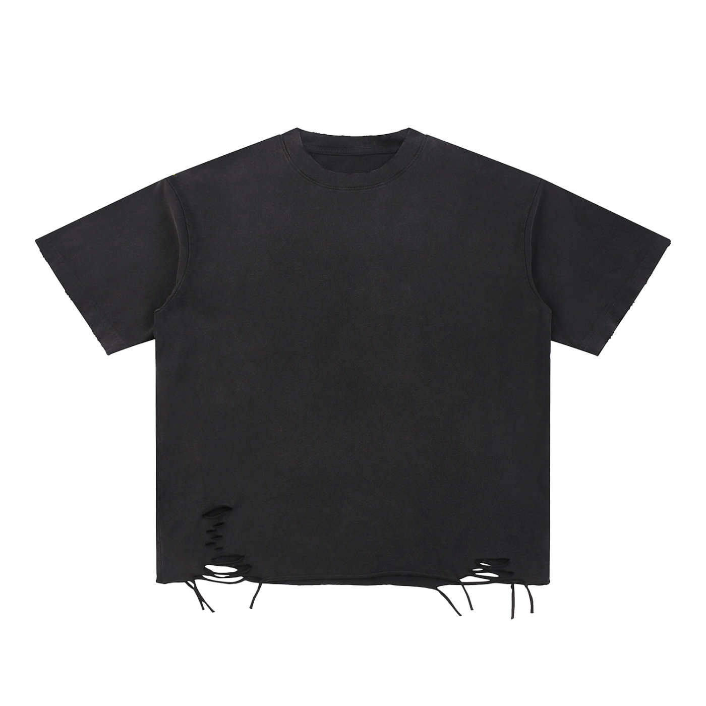 CN Tower Snow Washed Raw-Hem T-Shirt