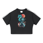Taped Cooling Performance Crop Top