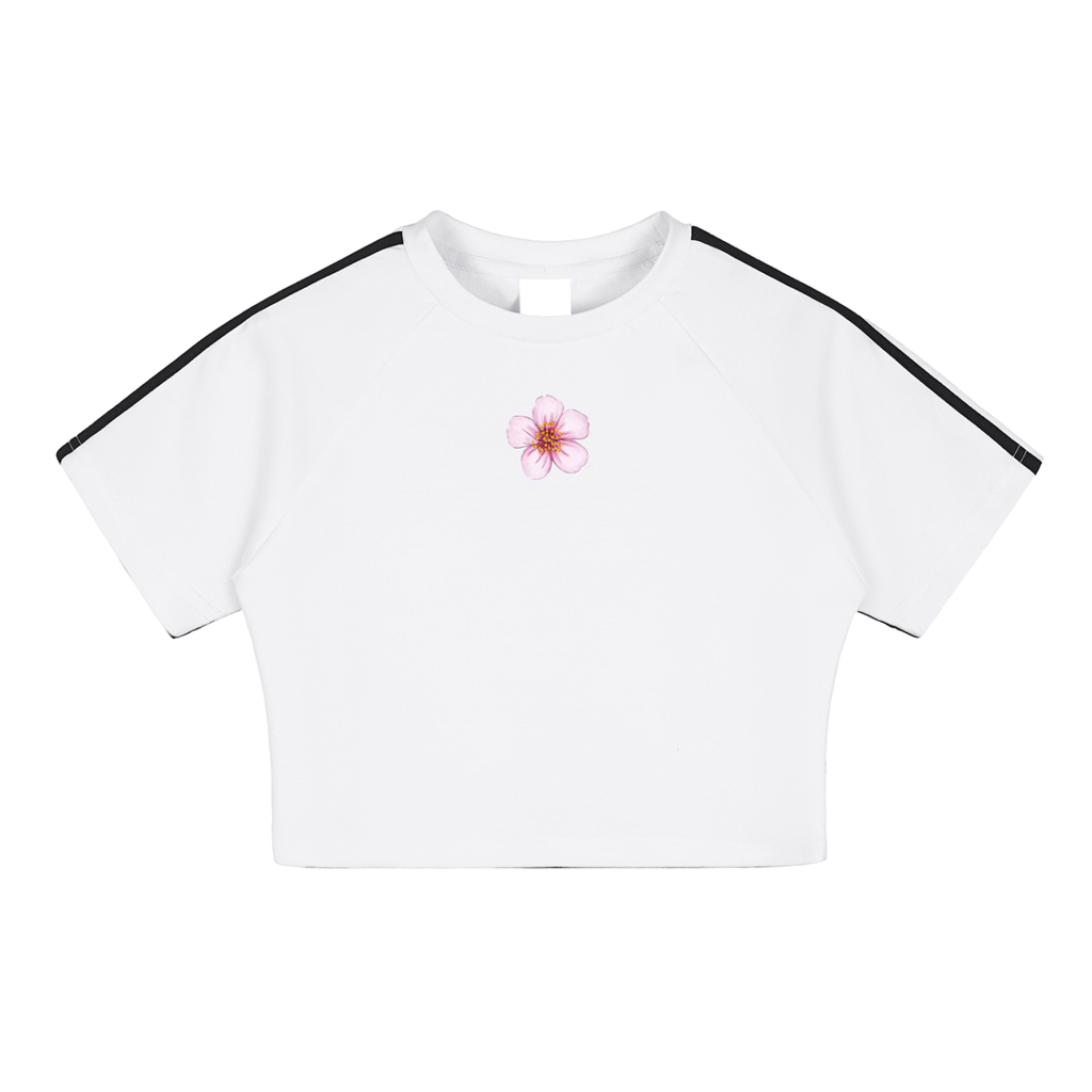 Taped Cooling Performance Crop Top