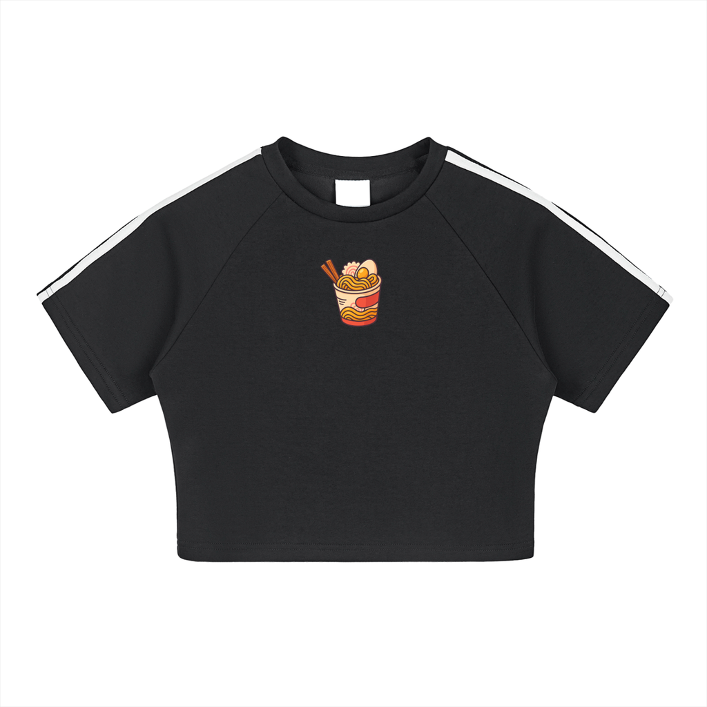 Taped Cooling Performance Crop Top
