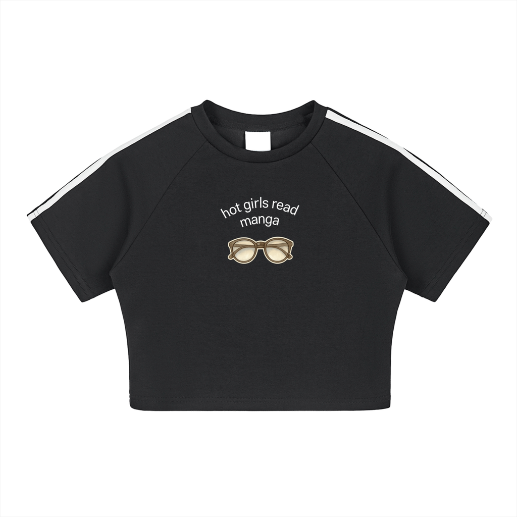 Taped Cooling Performance Crop Top