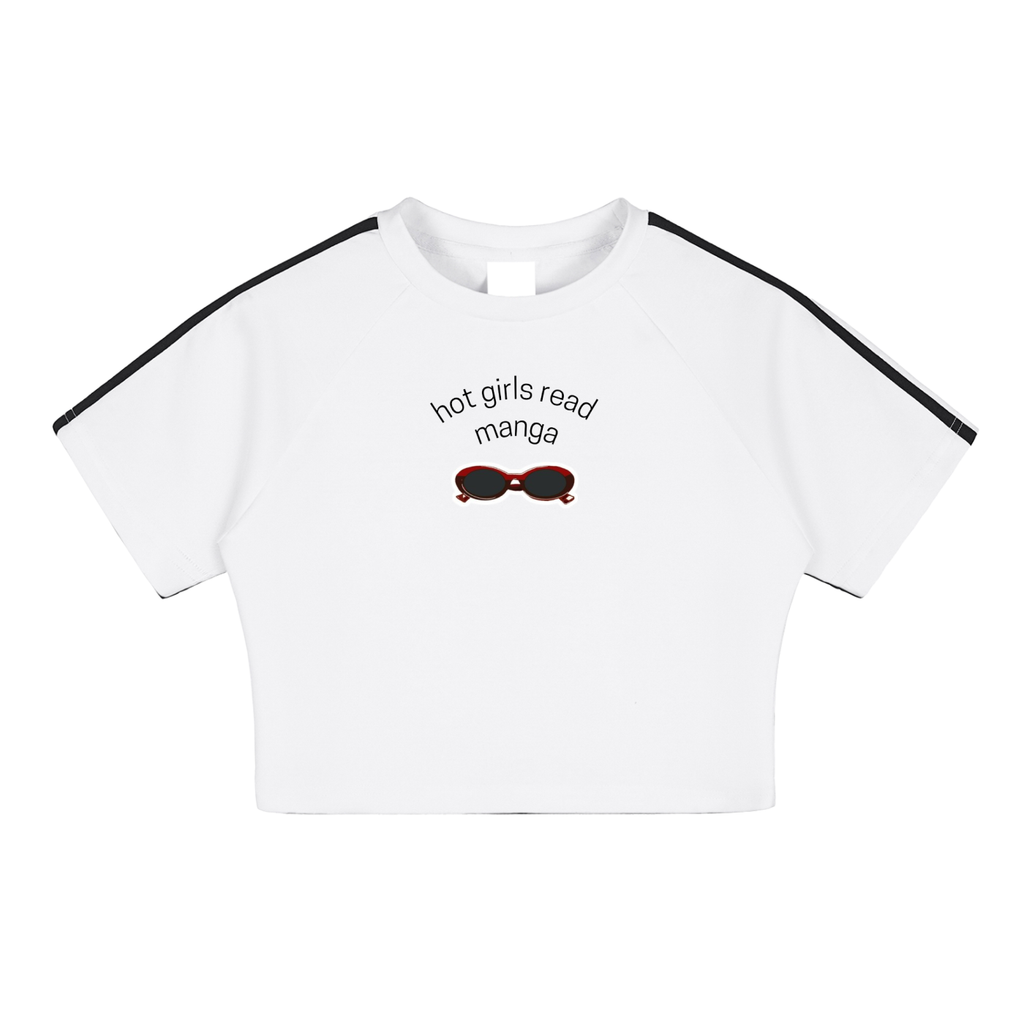 Taped Cooling Performance Crop Top
