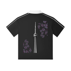CN Tower Collar Short-Sleeve Polo Shirt