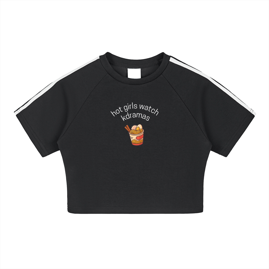 Taped Cooling Performance Crop Top