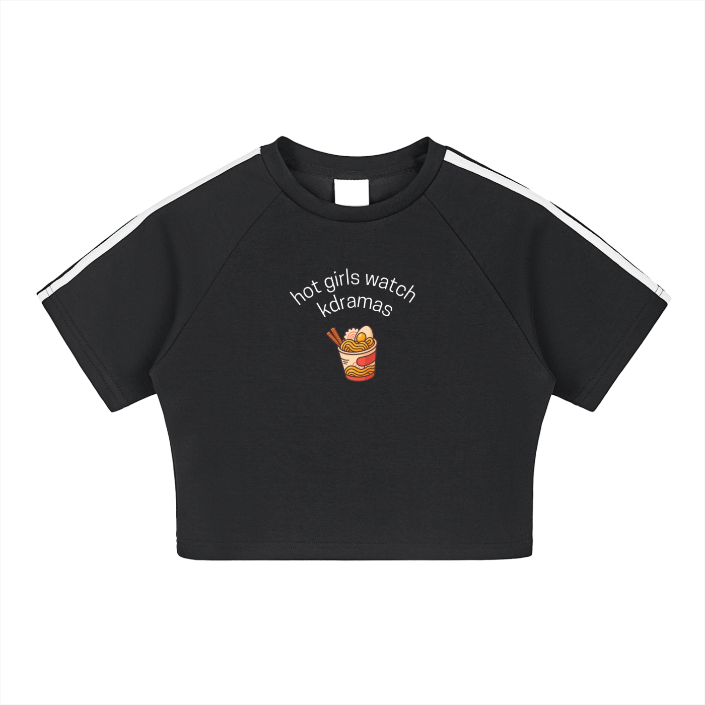 Taped Cooling Performance Crop Top