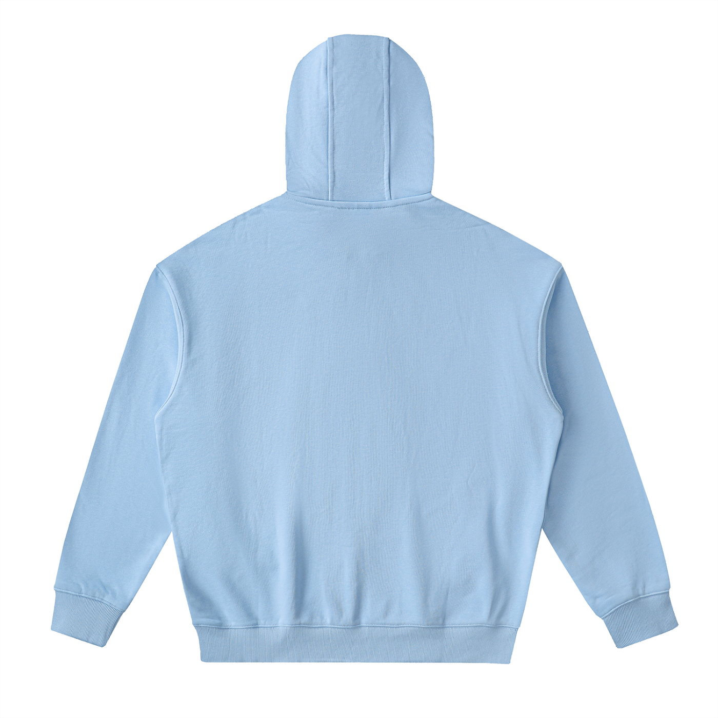 Drop-Shoulder Zip Up Hoodie FD