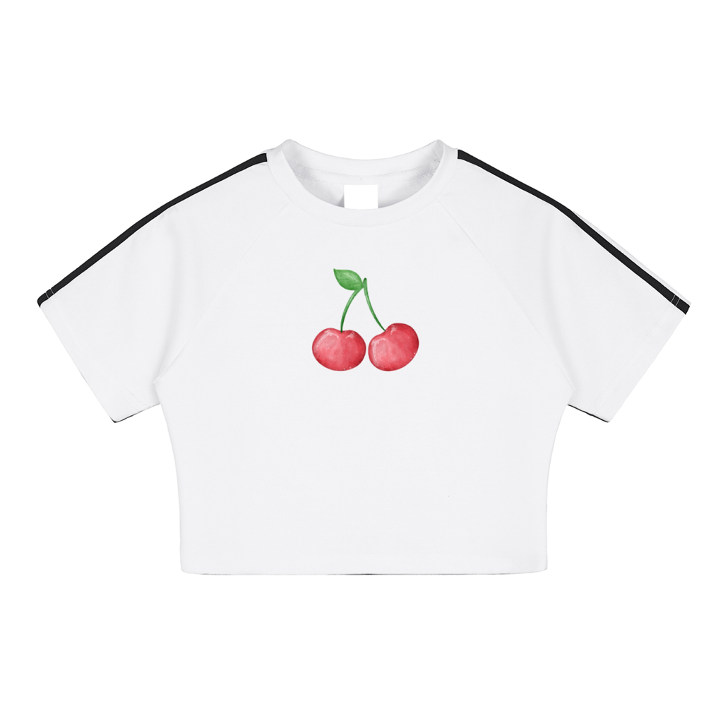 Taped Cooling Performance Crop Top