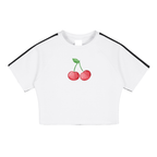 Taped Cooling Performance Crop Top
