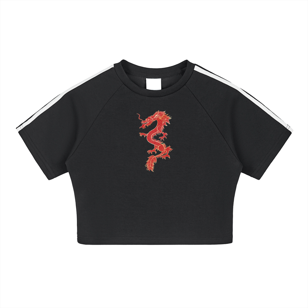 Taped Cooling Performance Crop Top