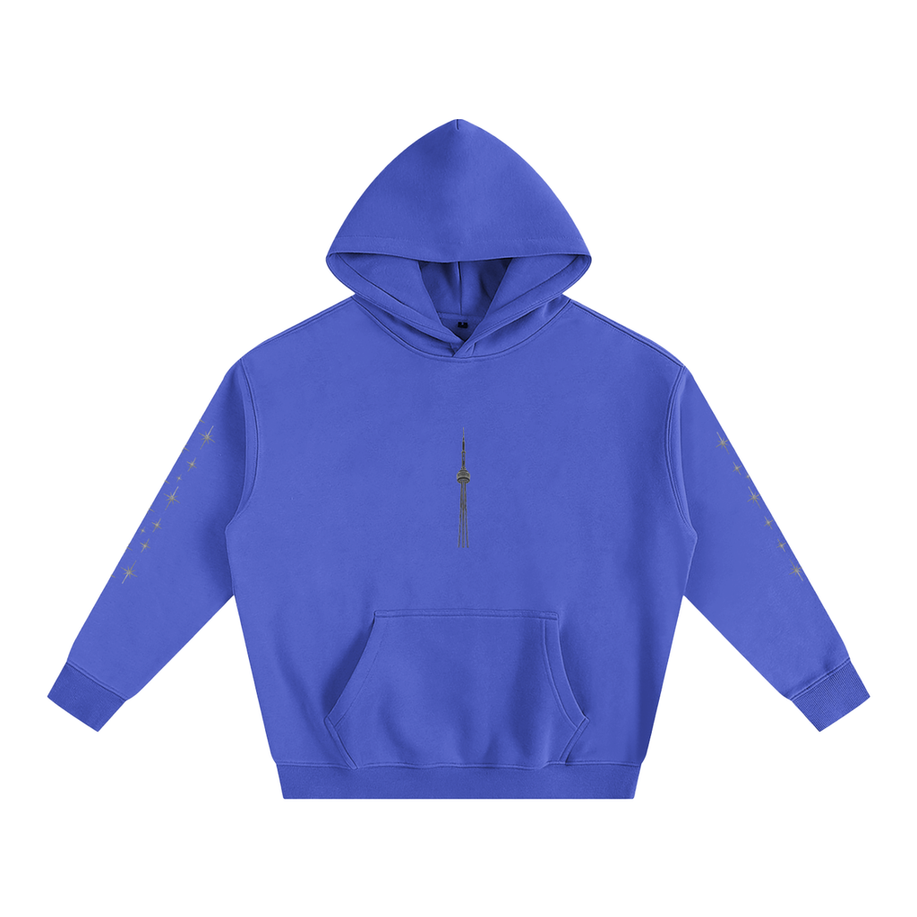 CN Tower Oversize Fleeced Hoodie