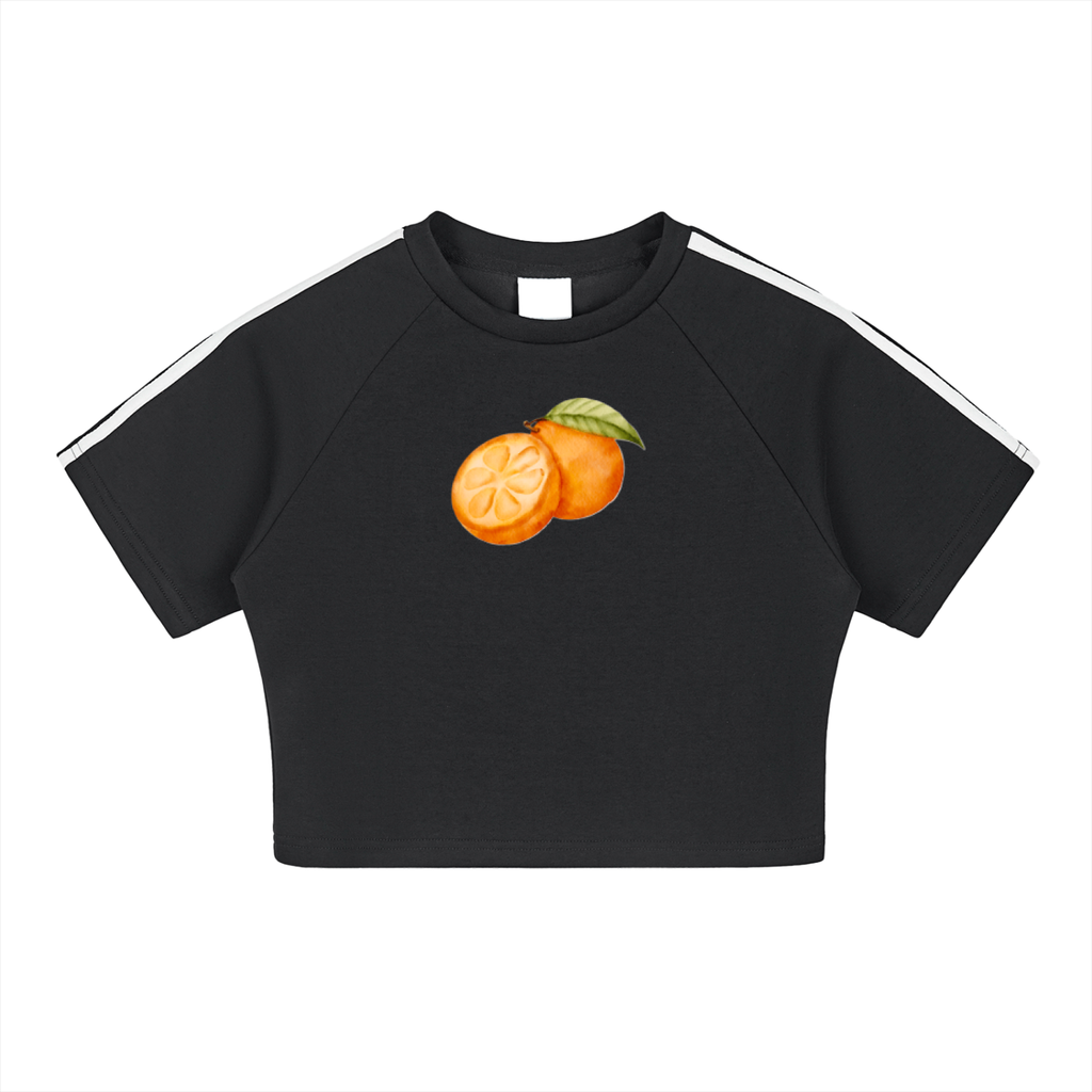 Taped Cooling Performance Crop Top
