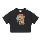Taped Cooling Performance Crop Top
