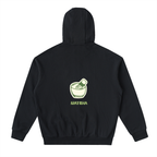 Matcha Drop-Shoulder Zip Up Hoodie