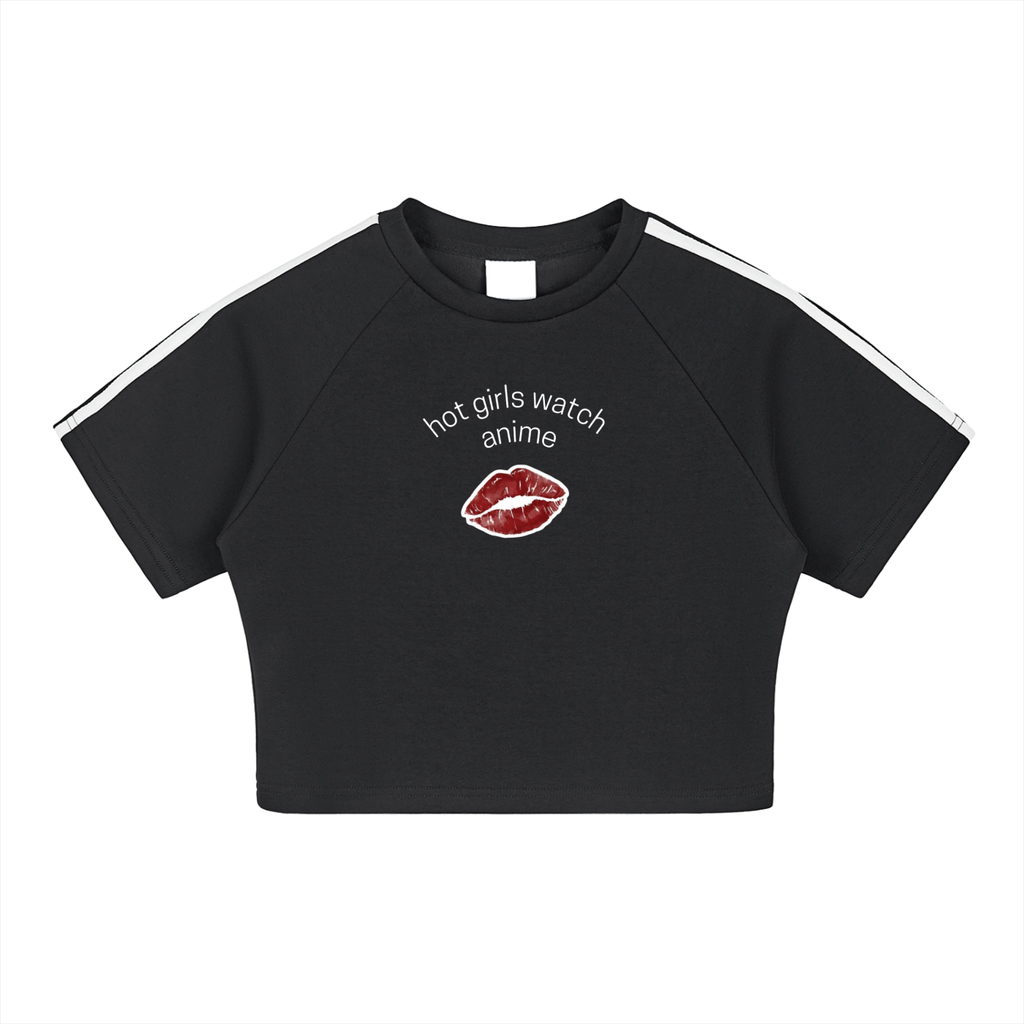 Taped Cooling Performance Crop Top
