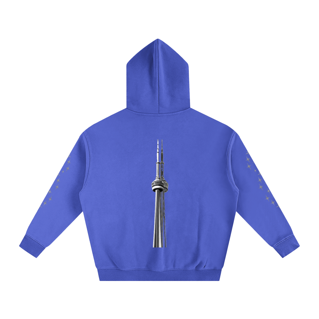 CN Tower Oversize Fleeced Hoodie