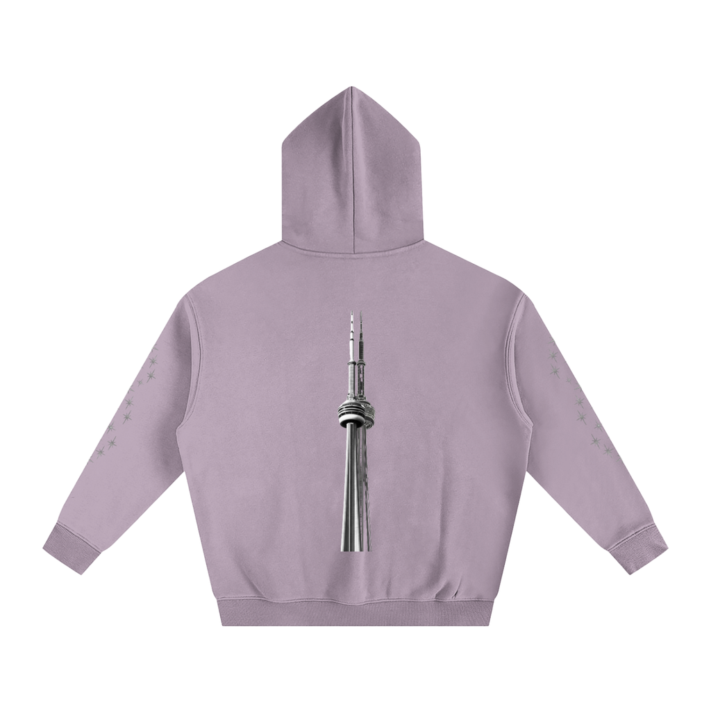 CN Tower Oversize Fleeced Hoodie