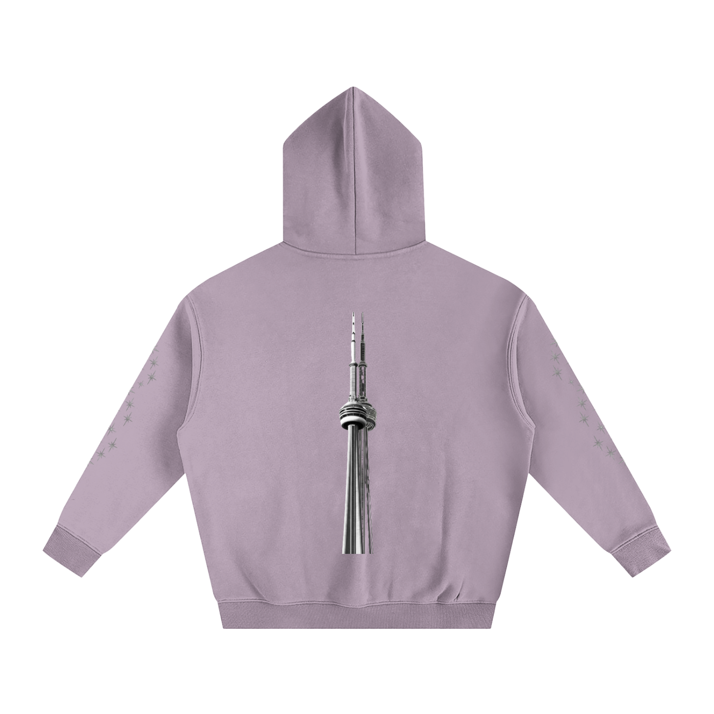 CN Tower Oversize Fleeced Hoodie