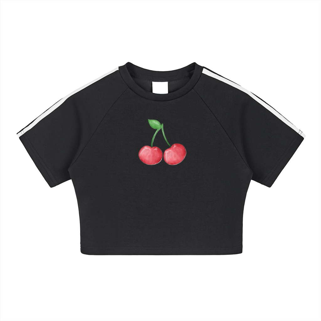 Taped Cooling Performance Crop Top