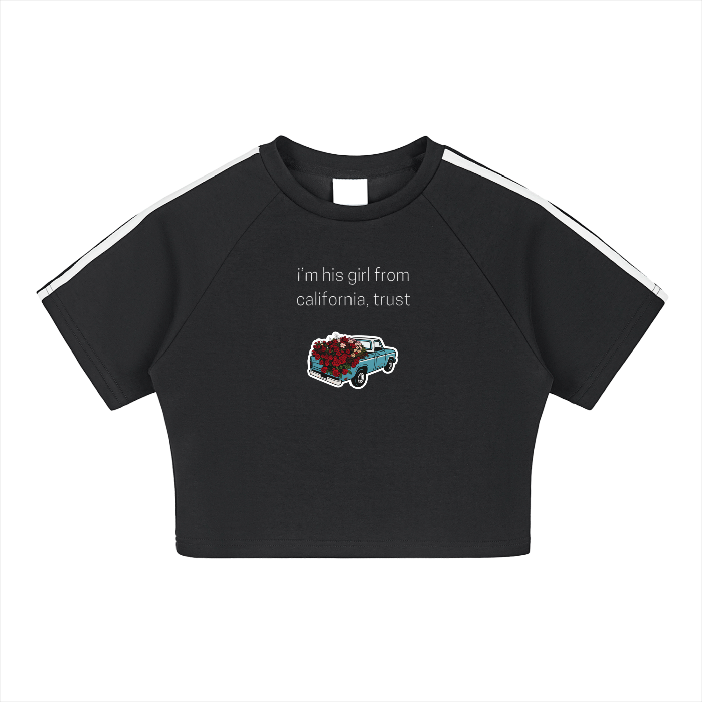 Taped Cooling Performance Crop Top