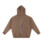 CN Tower Oversize Fleeced Hoodie