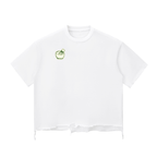 Matcha Snow Wash Raw-Hem Boxy T-shirt